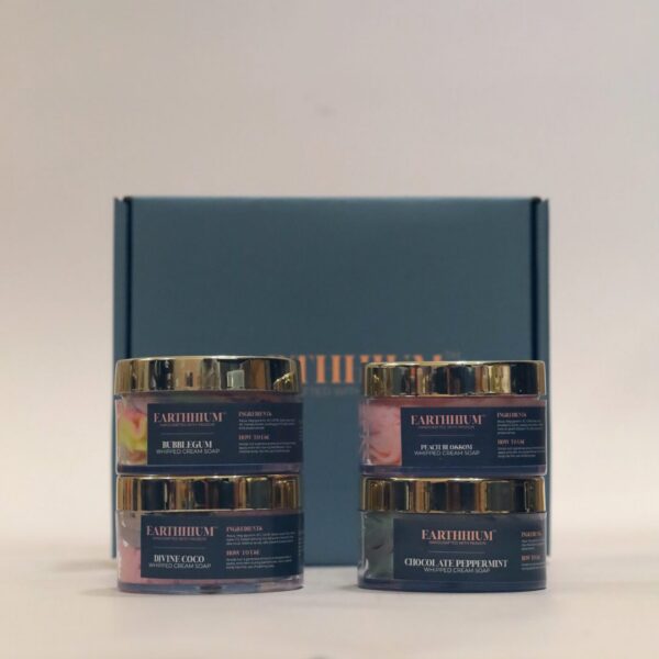 Set of 4 Mini Whipped Cream Soap