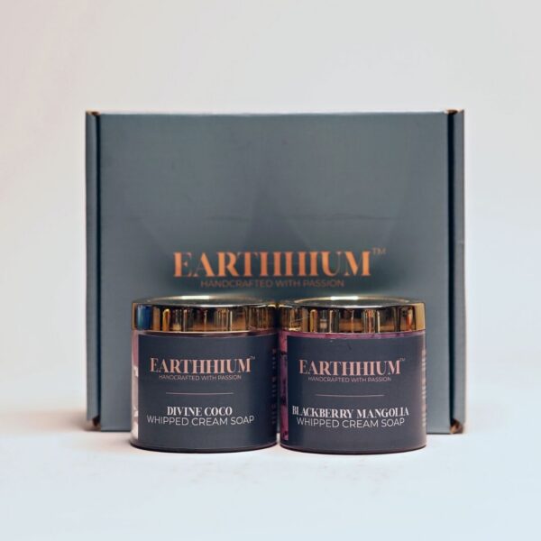 Blackberry Magnolia & Divine Coco | Set of 2 Whipped Cream Soap