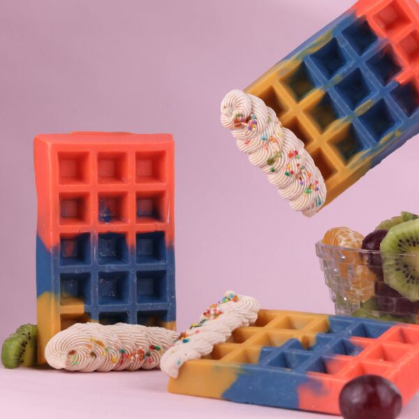 Rectangular Waffle Fruit Fantasia