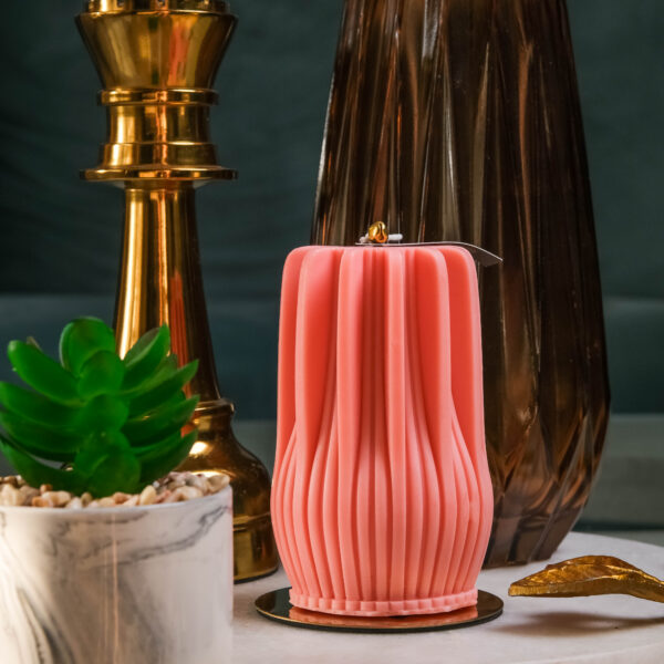 Centrepiece | Sculpted Pillar Candle
