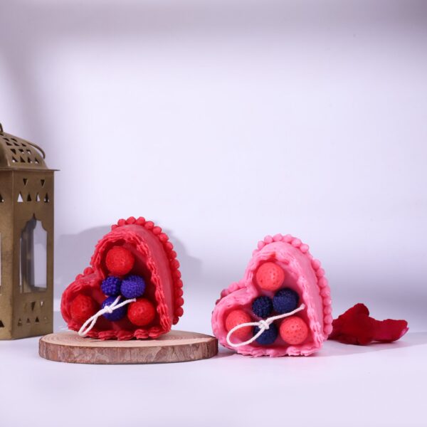 Heart Candle Set of 2