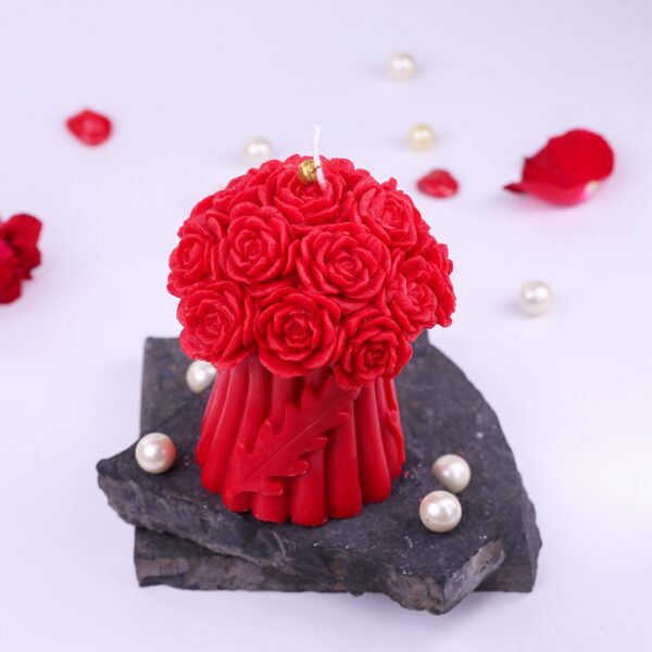 Flower bouquet Candle